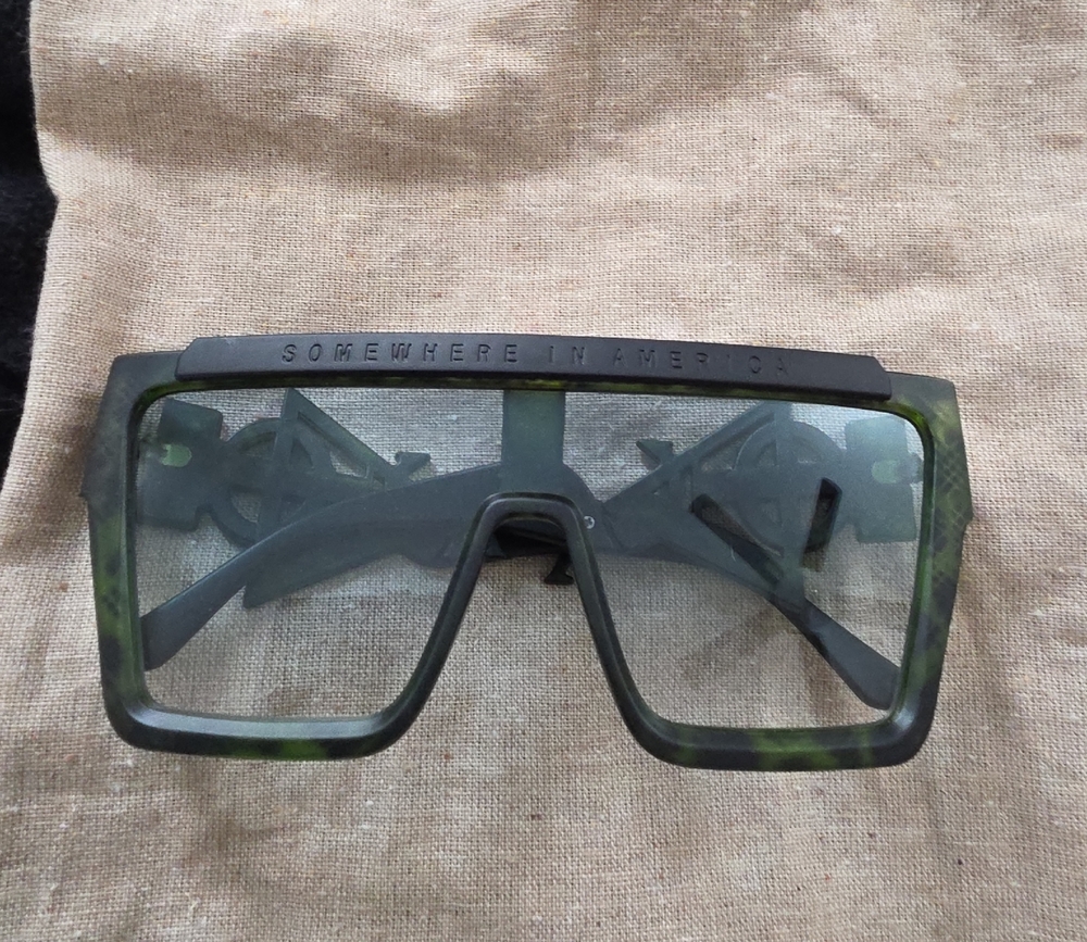 Stylish Green Glasses